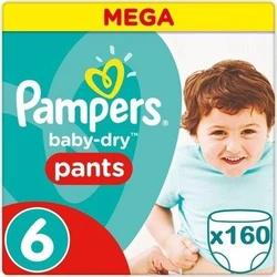 Pampers Baby Dry Pants Maat 6 - 160 Luiers