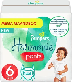 Pampers - Harmonie Pants - Maat 6 - Mega Maandbox - 144 luierbroekjes