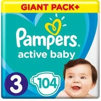 Pampers Active Baby-Dry maat 3