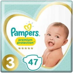 Pampers Premium Protection Maat 3 - 47 Luiers