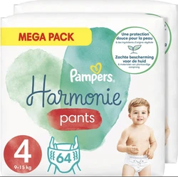 Pampers - Harmonie Pants - Maat 4 - Mega Maandbox - 192 luierbroekjes - Voordeel