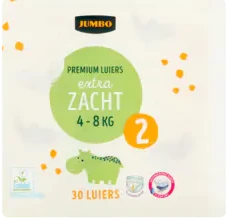 Jumbo Premium Luiers Maat 2 30 Stuks