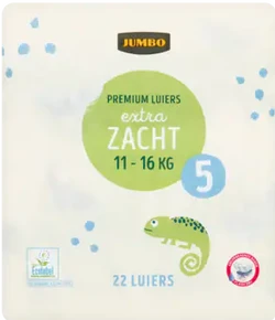 Jumbo Premium Luiers Maat 5 11 16 kg 22 Stuks