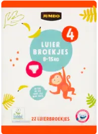 Jumbo Luierbroekjes 4 22 Stuks