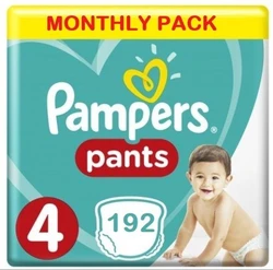 Pampers Pants Maat 4 - 192 Luierbroekjes Maandbox