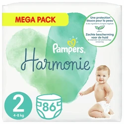 Pampers Harmonie maat 2 - 88 luiers Pampers Harmonie maat 2 - 88 luiers