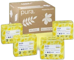 Pura Eco-Friendly Luiers Maat 2 (3-6kg), 152 luiers