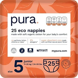 Pura-Eco-Babyluiers-Maat-5-25-Luiers