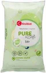 Kruidvat Pure & Soft babydoekjes Kruidvat Pure & Soft babydoekjes