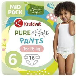 Kruidvat Pure&Soft Pants maat 6    16 luiers