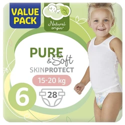Kruidvat Pure&Soft Pants Voordeelpak Maat 6    28 luiers