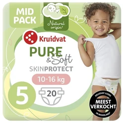 Kruidvat Pure&Soft Pants Maat 5    20 luiers