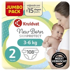 Kruidvat Newborn Maat 2   108 luiers