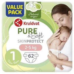 Kruidvat Pure&Soft Pants Maat 1    62 luiers