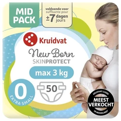Kruidvat Newborn Maat 0   50 luiers