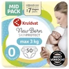 Kruidvat Newborn Maat 0   50 luiers