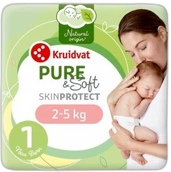Kruidvat Pure&Soft Maat 1    186 luiers
