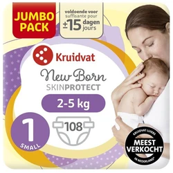 Kruidvat Newborn Maat 1   108 luiers