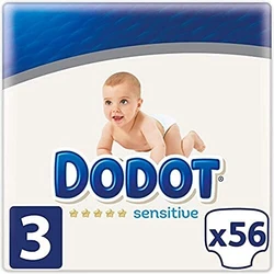 DODOT - Sensitive Babyluier maat 3-56 Stuks