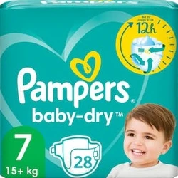 Pampers Baby Dry Maat 7 - 28 Luiers Pampers Baby Dry Maat 7 - 28 Luiers