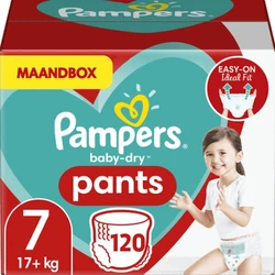 Pampers Pants Maat 7 - 120 Luierbroekjes Maandbox