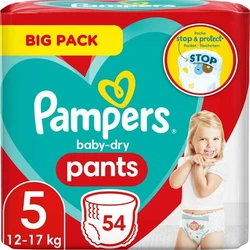 Pampers Baby Dry Pants Maat 5 - 54 Luierbroekjes