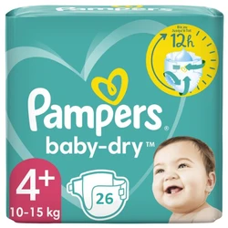 Pampers Baby Dry Maat 4+ - 32 Luiers Pampers Baby Dry Maat 4+ - 32 Luiers