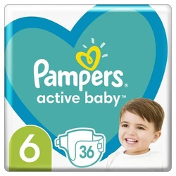 Pampers Active Baby Maat 6 - 36 Luiers