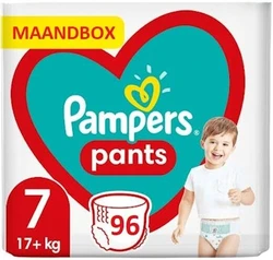 Pampers Baby Dry Pants Maat 7 - 96 Luierbroekjes Maandbox