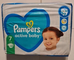 pampers active baby maat 7 - 15+kg - 2 x 44 stuks