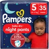 Pampers Baby Pants night Baby Dry Maat 5 (12-17 kg), 35 luierbroekjes