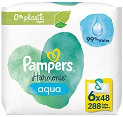 Pampers Harmonie Aqua babydoekjes 6 pak