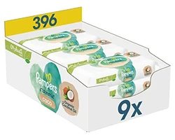 Pampers Harmonie Coco babydoekjes   9-pak