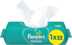 Pampers Fresh Clean Babydoekjes (1x52)