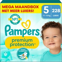 Pampers - Premium Protection - Maat 5 - Mega Maandbox - 228 stuks - 11/16 KG