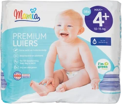 MAMIA Luiers maat 4+ maxi+ 38 stuks MAMIA Luiers maat 4+ maxi+ 38 stuks