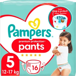 Pampers Premium Protection Luierbroekjes Maat 5 16 Broekjes 