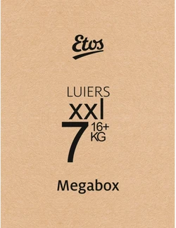 Etos Woezel & Pip Luiers XXL Megabox Maat 7 16+ kg 60 stuks