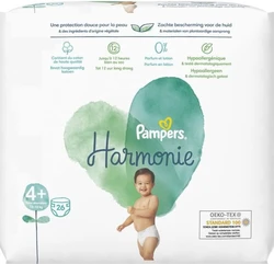 Pampers Harmonie - Maat 4+ (10kg-15kg) - 26 Luiers