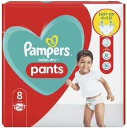 Pampers Baby-Dry Broek Luiers (pants) Maat 8, 29 Luiers, 19kg+