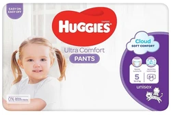 Huggies - Luierbroekjes - Ultra Comfort - Maat 5 - Mega Pack - 64 stuks - 12/17 KG