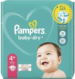Pampers Premium Protection Maxi Maat 4+ 10-15 kg -24 Stuks Luiers