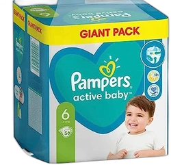 Pampers Active Baby-Dry maat 6 56 stuks