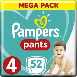 Pampers Baby Dry Pants maat 4 - 52 Luierbroekjes