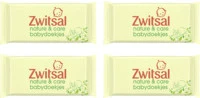 Zwitsal Nature & Care Billendoekjes 4x52