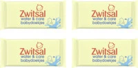 Zwitsal Water & Care Babydoekjes 4x52