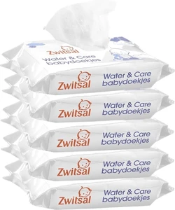 Zwitsal Babydoekjes - Water & Care - 5 x 75 stuks