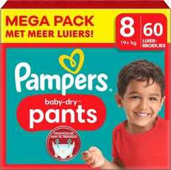 Pampers Baby Dry Pants Maat 8 - 60 Luierbroekjes