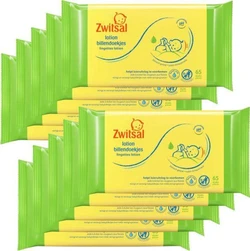 Zwitsal Lotion billendoekjes 10 x 65 stuks (650 stuks)