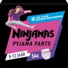 Pampers Ninjamas Nachtluiers Maat 8 (8-12 jaar) Meisje 54 stuks